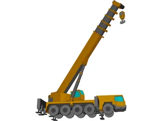 All Terrain Crane 3D Model