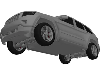 Jeep Grand Cherokee 3D Model