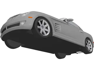 Chrysler Crossfire Coupe (2006) 3D Model