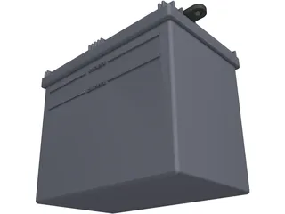 Battery 3D Model