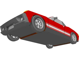 Porsche 914 3D Model