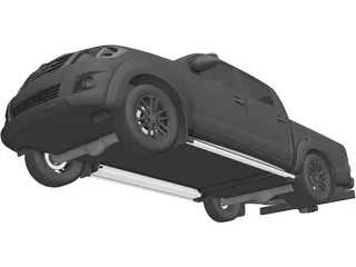 Toyota Hilux Double Cab (2011) 3D Model