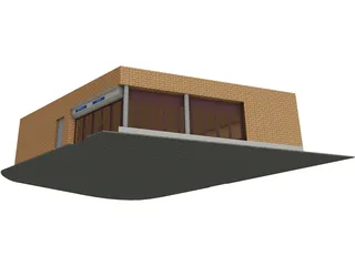 Small Store 3D Model