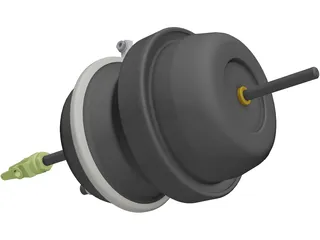 Brake Air Chamber 3D Model