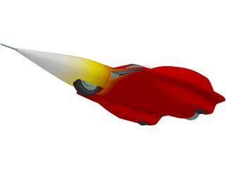 Turbo Sonic Concept 3D Model