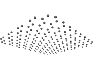 Graphene Layer 3D Model