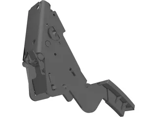 Brake Pedal 3D Model