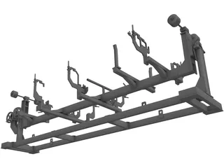 Body DT Test Jig 3D Model