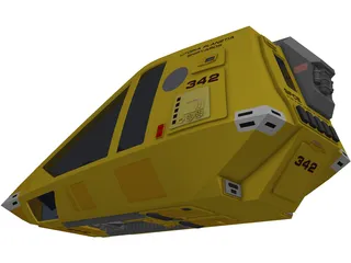 Star Trek Workbee 3D Model