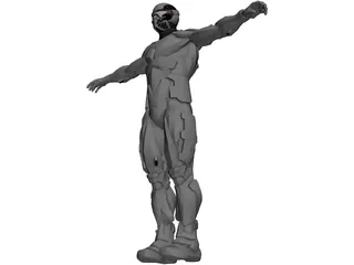 Nanosuit Crysis Traje 3D Model