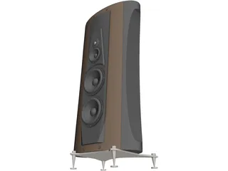 Speaker High End 3D Model