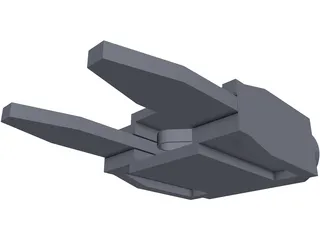 Micro Blade Fuse 3D Model