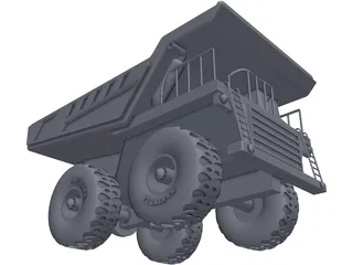 Caterpillar Mine Truck 3D Model