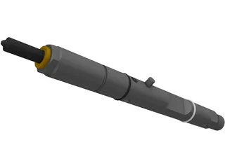 Bosch Diesel Fuel Injector 3D Model