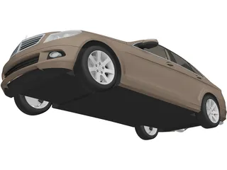 Mercedes-Benz C-Class (2008) 3D Model