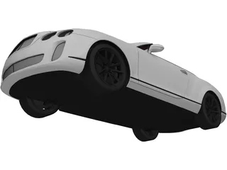 Bentley Continental GT Supersports Convertible (2011) 3D Model