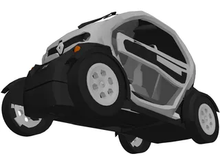 Renault Twizy (2011) 3D Model