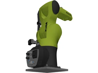 Kuka KR 6 R700 Sixx Agilus 3D Model