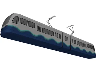 Sound Transit Light Rail 3D Model