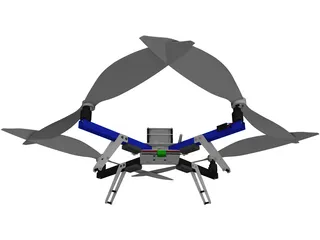 Arducopter Quadcopter 3D Model