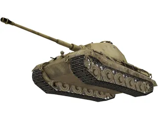 Tiger Tank 3D Model