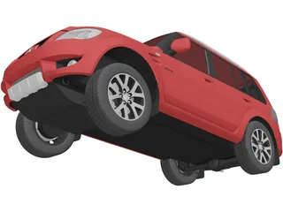 Mitsubishi Pajero 4x4 3D Model