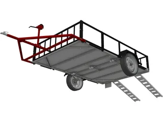 Multi-Purpose Trailer 3D Model