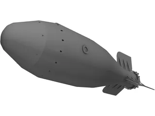 Tsar Bomba 3D Model