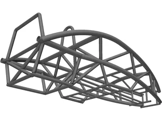 Ariel Atom 2 Chassis 3D Model