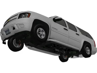 Chevrolet Suburban LTZ (2008) 3D Model