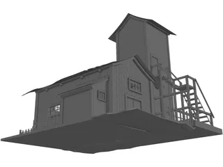 Old Barn 3D Model