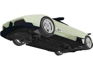 Lamborghini Murcielago LP670 SV 3D Model