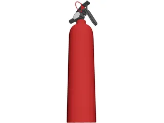 Fire Extinguisher 3D Model