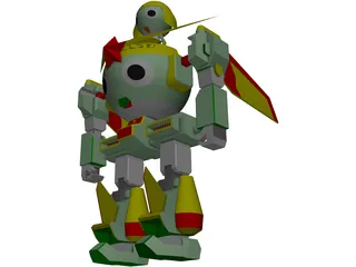 Keroro Robo Mk-II 3D Model