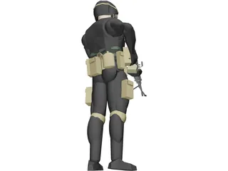 Soldier 3D Model