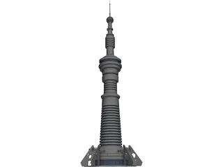 Skyscraper 3D Model