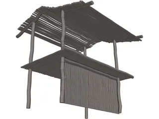 Bamboo Bar 3D Model