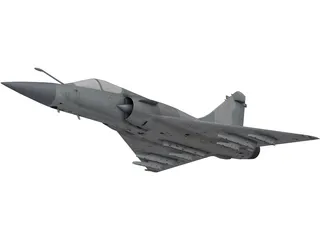 Dassault Mirage 2000 3D Model