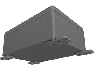 IP65 Watertight Enclosure RP1460 3D Model