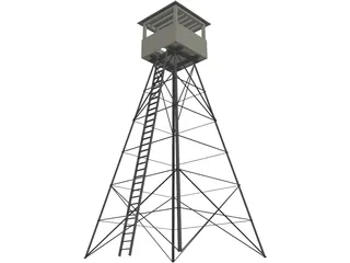 Tower Guard 3D Model