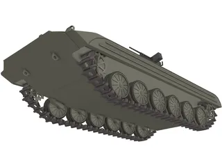 APC Tank 3D Model