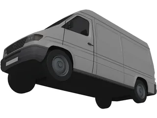 Mercedes-Benz Sprinter 3D Model