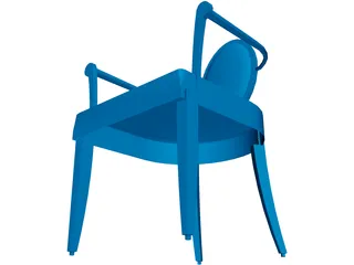 Chair Barbara Berry 3D Model