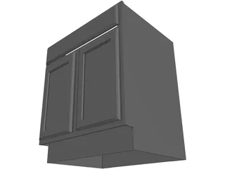 Cabinet Kitchen 3D Model
