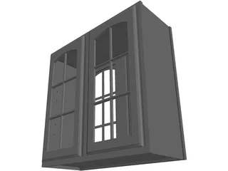 Cabinet Wall 3D Model