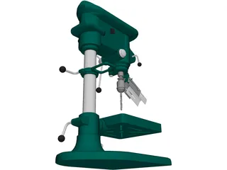 Drilling Machine 3D Model