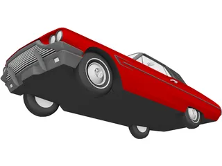 Ford Thunderbird (1964) 3D Model