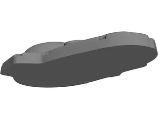 Clutch Cover 3D Model