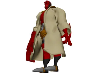 Hellboy 3D Model