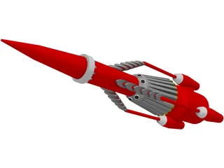 Thunderbird 3D Model